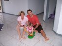 1st birhtday with Uncle Neil and Aunty Sue