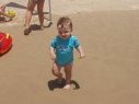 Strolling down the beach